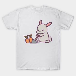 Bunny Rabbit Farming Her Crops T-Shirt